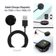 Kabel Charger Power Smartwatch Jam Tangan T500 Pro T500 Plus T900