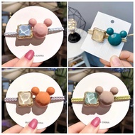 *HJM 02* Korean Mikey Shape Women's Rubber Tie