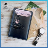 Frolada Unique for Men Funny Id Photo Wallet Superhero Face Id Wallet with Bat Eyes Cutout Perfect f