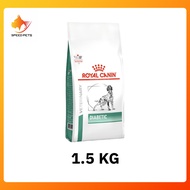 Royal canin dog diabetic dog food 1.5 - 12 kg โรยัล คานิน อาหารสุนัข ประกอบการรักษาโรคเบาหวาน ขนาด 1