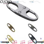 BACKSTR 4 PCS Zipper Clips, Anti Theft Double Opening Carabiner Clips, Security Small Size Elegant D