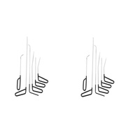 2X Tools New Quality Hooks Rods Paintless Dent Removal Car Repair Kit Tools Door Dent Ding Hail Remo