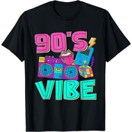 90s Vibe Vintage 1990s Nineties Costume Party Music 90s T-Shirt