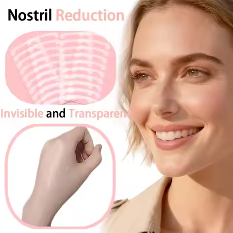 100pcs Invisible Nose Shrink Patch Shrinking Nose Wing Stickers For Cosplay Special Nose Shrink Beau