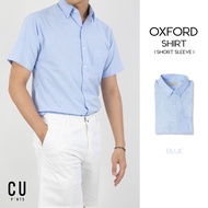 เสื้อเชิ้ต🎈คอปก/แขนสั้น 🎈 NEW Collection Minimal Shirt Oxford  ผ้าคอตตอนออกฟอร์ด 10 color : CU PANTS