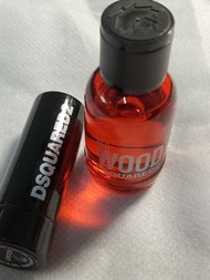 Dsquared2 Red Wood 淡香水30ml +唇膏