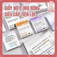 Convenient Expandable Note Paper, Multi-Purpose Note Paper, New Upgraded Note Paper