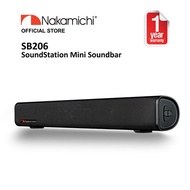 Nakamichi SB206 SoundStation Mini Soundbar With FM