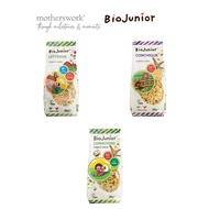BioJunior Organic Pasta | Letters (8+ Months) / Shells (10+ Months) / Snail with Peas (10+ Months)