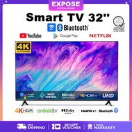 EXPOSE Smart TV 32  Inch 4K TV flat screen Smart TV Smart TV 43 Inches on Smart TV Android TV Google