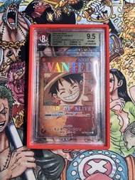 BGS BECKETT OPCG ONE PIECE Luffy 路飛 懸賞令 SP PSA