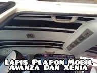 Lapis plapon mobil avanza dan xenia doble blower motif terbaru bonus sarung stir / variasi atap mobi