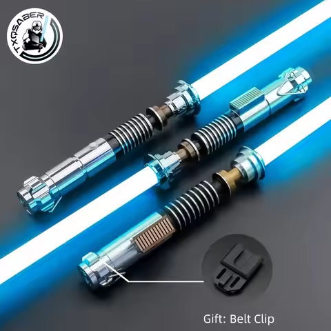 TXQ LUKE Skywalker Halloween Lasers Combat Lightsaber Proffie Smooth Swing Blaster Metal Toys Cospla