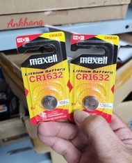 Vỉ 1 viên pin CR1632 / CR 1632 Maxell 3V Lithium - Chính hãng