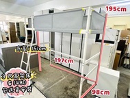 ✨包送貨安裝 )) 3尺 - 鐵高架床 💖 上格床 // 單人床 //🚗 碌架床 // 高床 // 組合床