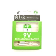 AA AAA C D 9V 18650 1.5v 3.7v Li-Ion Rechargeable Battery Type-C USB Charger Cable