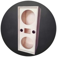 Audax Ax65 Double Tweeter 8 Inch Speaker Box 8 Inch