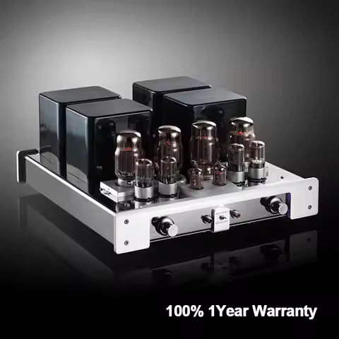 YaQin MC-100B KT88 Push-Pull Tube Amplifier HIFI Vacuum Tube Amplifier Pure Power KT88/6N8P/12AX7B E