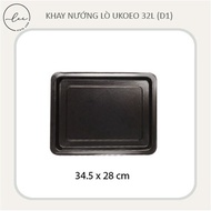 Ukoeo 32L D1 BLACK NON-STICK OVEN GRILLING TRAY HIGH QUALITY