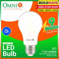 Buildmate x OMNI LED Light Bulb Lite Series A60 9W Day light | Warm White LLA60E27-9W E27 LED Bulb
