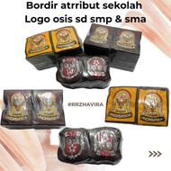 BET/BADGE/ EMBLEM POCKET EMBROIDERY/ EMBROIDERY SCHOOL POCKET ELEMENTARY SCHOOL, OSIS SMP, 0SIS SMA 