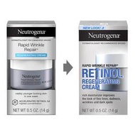 露得清法國原廠Rapid Wrinkle Repair Retinol A醇再生精華霜(微香),Neutrogena