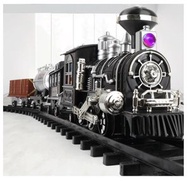 K-MART - 兒童玩具, 經典蒸汽火車玩具 , 煙霧, 燈光和聲音, 鐵路軌道玩具, 適合生日及派對禮物