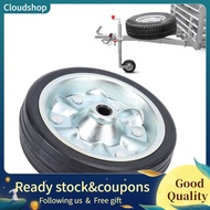 cloudshop 8 Inch RV Jack Wheel  Heavy Duty 1500lbs Load Capacity Trailer 54mm Rim Swivel Caster