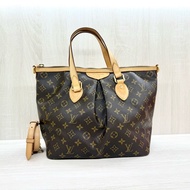 LV原花抓皺手提肩背包M40145