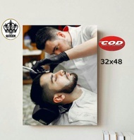 POSTER TEMA BARBERSHOP/POSTER DINDING BARBERSHOP/POSTER BARBERSHOP/POSTER DINDING RUMAH/WALLDECOR