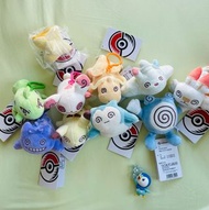 現貨🔥戰鬥不能 掛飾 Pokemon Center 比卡超 耿鬼 卡比獸 毛公仔 精疲力盡