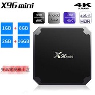 X96 mini安卓2+16g電視盒 機頂盒Android tv box S905W 4K智能網絡播放器機上盒21925