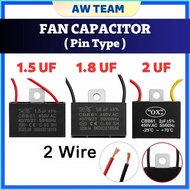 FAN CAPACITOR PIN TYPE 1.5UF 1.8UF 2.0UF