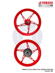 YAMAHA LC135 4S 135LC 4 SPEED LC 135 100% ORIGINAL SPORT RIM 1S8-F5168-00 1S8-F5338-00 160 x 185 x 1