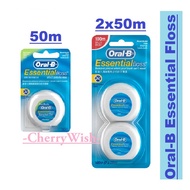 {Ready Stock} Oral-B Essential Floss Mint Dental Floss 50m / 2x 50m