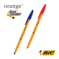 【BIC】橘桿0.7原子筆-藍/紅 6入組 (新品)