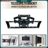 Taffware VESA Telescopic TV Bracket 400 x 600 for 32-70 Inch TV - CP502