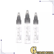 Dspiae Spray Needle 50ml Paint Mixing Bottle for Wash-Free Airbrush