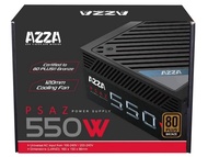 POWER SUPPLY AZZA PSAZ 550W 80+ BRONZE (รับประกัน2ปี)