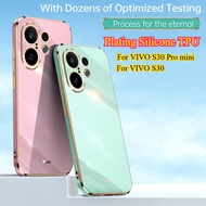 6D Plaiting Soft TPU Phone Case For VIVO S30 Pro Mini Fundas VIVOS30 5G Tpu Cover Camera Lens Protec
