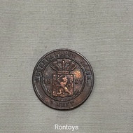 koin VOC 1857 1 cent