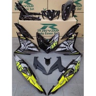 Yamaha Y15V2 VR46 Limited Cover set （Ready Stock） Rossi VR46 Y15V2 Rapido