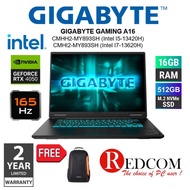 Gigabyte Gaming A16 Laptop  | (i5-13420H & i7-13620H/16GB RAM/512GB SSD/RTX 4050/16" FHD 165Hz/Win11