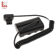 [Lovoski] MagiDeal to NP-F550 DC Coupler Power Adapter for Monitor Using 550/970