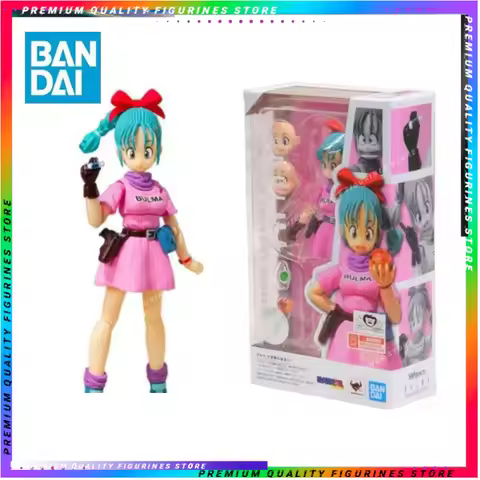 Bandai Dragon Ball S.H.Figuarts Bulma The Adventure Begins SHF Bulma Action Figures Collectible Mode