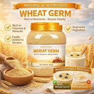 【High-Protein & High-Selenium】Natural Wheat Germ Powder Sugar-Free Superfood / Protein-Rich Suppleme