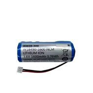 93838-300 3.6V 1600mAh Compatible with W18490-1600 Rechargeable Battery Pack