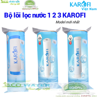 Bộ lõi lọc nước 1 2 3 karofi lõi lọc nước karofi bộ lõi lọc nước karofi - ECM450