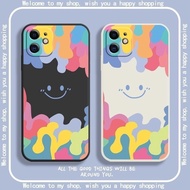 AUOVIEE Smile Face Phone Case For iPhone 12 Mini 13 11 Pro Max X XR XS Max Summer Ice Cream Case For iPhone 7 8 Plus SE 2 Luxury Cartoon Silicone Cover