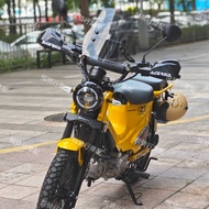 Suitable for Zongshen Yemi Installed Windshield Windshield Young Animal CC110/CT125 Aluminum Bracket